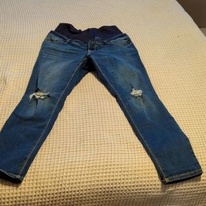 Old navy rockstar maternity jeans
